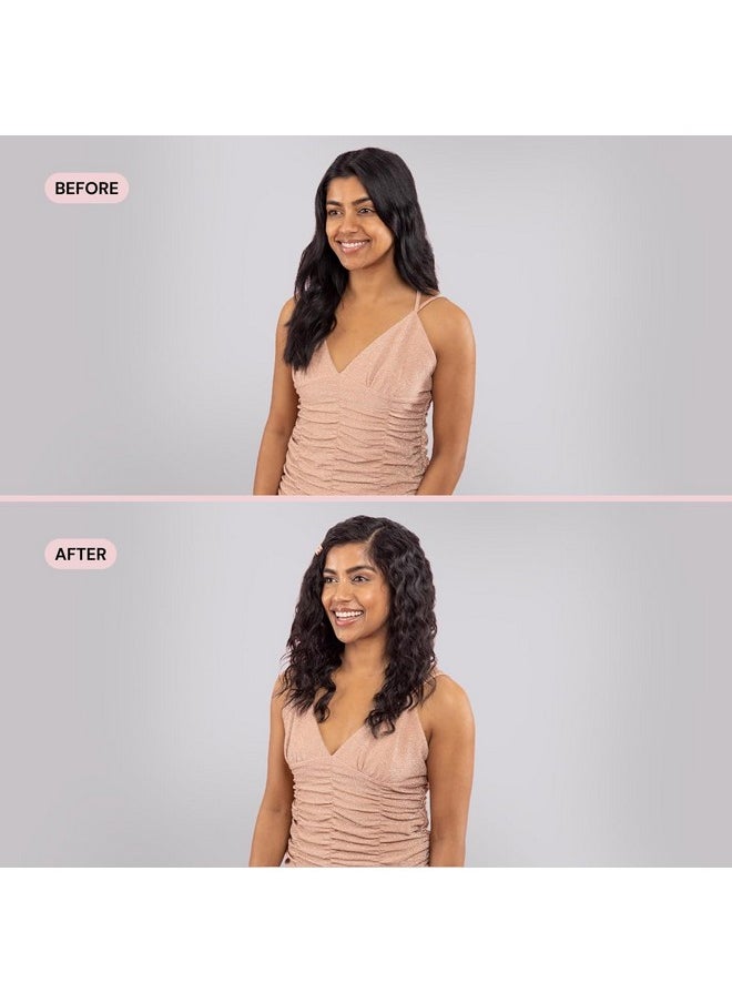 L'ANGE HAIR - L'ANGE Hair Le Vogue Titanium Deep Waver Blush | | Titanium 3 Barrel Waving Tool | 10-Second Smart Timer for Easy Styling | Adjustable Temperature: 250-450°F - Image 1