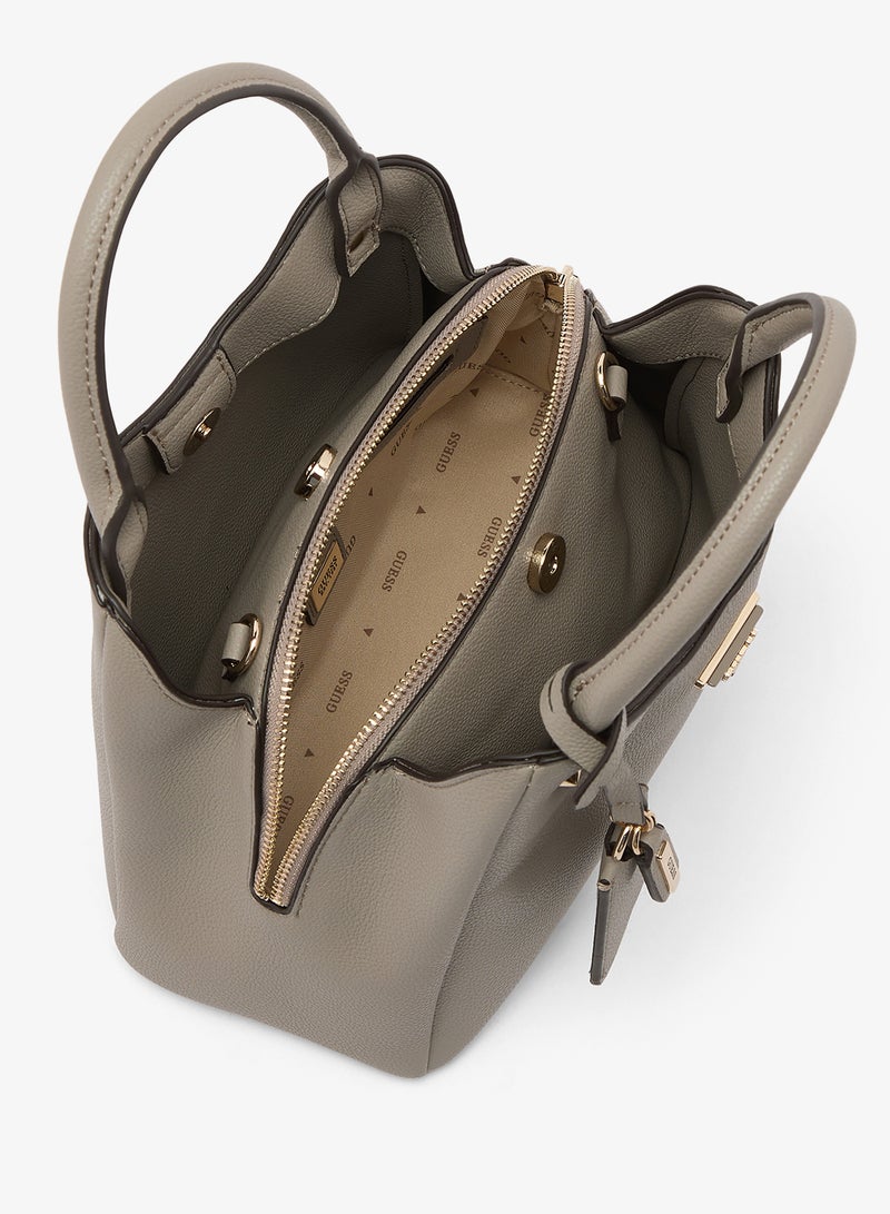 GUESS Meridian II Small Girlfriend Satchel Bag - Image 4
