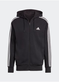 Adidas أساسيات French Terry 3-Stripes بسحاب كامل  - Image 1