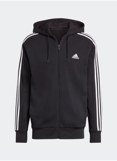 Adidas أساسيات French Terry 3-Stripes بسحاب كامل  - Image 2