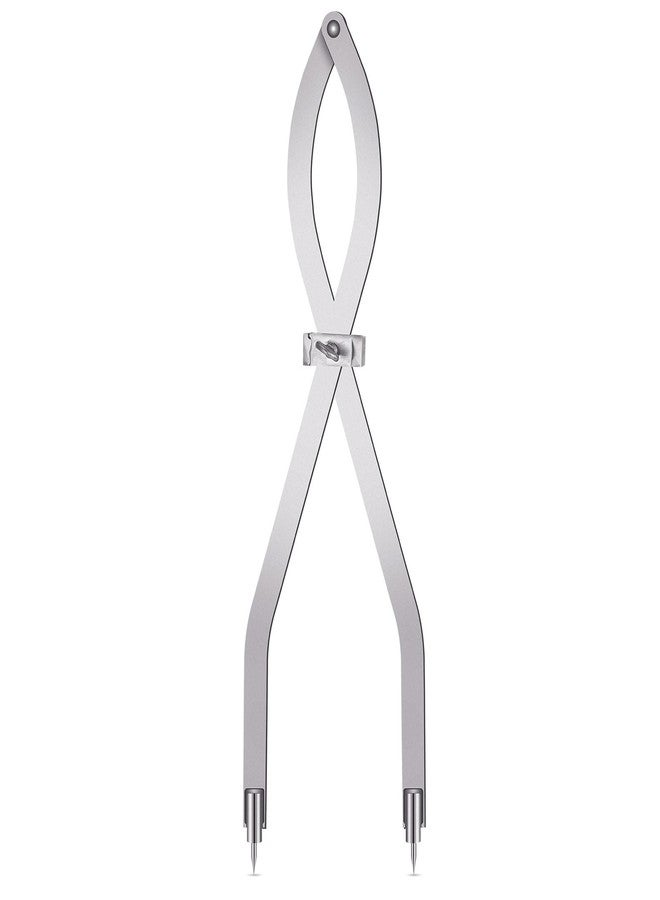 Dunzoom Dividers Tool, 24 Inch Radius Divider Insulation Tools, Metalworking Drawing Woodworking Divider for Normal Sheet Metal Fabrication Layout Divider - Image 1
