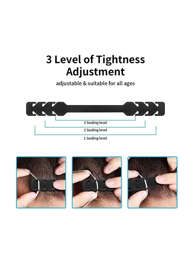 HALAMODO Adjustable Mask Extension Strap for Adults and Kids Comfortable Elastic Ear Saver Universal Mask Strap Extension Soft and Durable Face Mask Ear Protector Reusable and Convenient for Daily Use  - Image 3