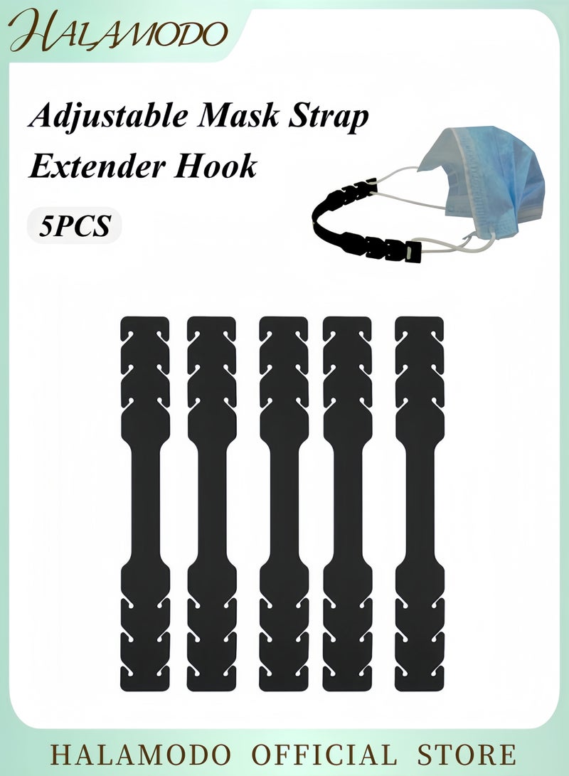 HALAMODO Adjustable Mask Extension Strap for Adults and Kids Comfortable Elastic Ear Saver Universal Mask Strap Extension Soft and Durable Face Mask Ear Protector Reusable and Convenient for Daily Use  - Image 1