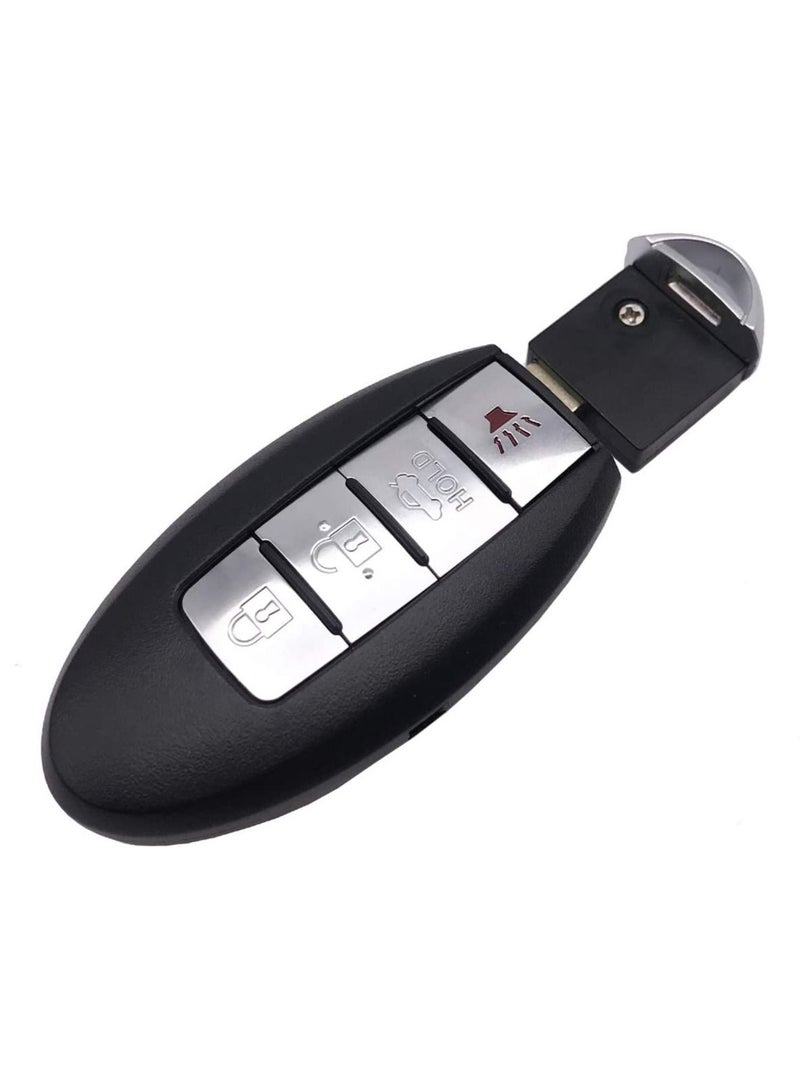 althiqahkey 4-Buttons Keyless Entry Replacement Key Fob Cover Case fit for Nissan Altima Maxima Murano Infiniti G37 Key Fob Shell - Image 4