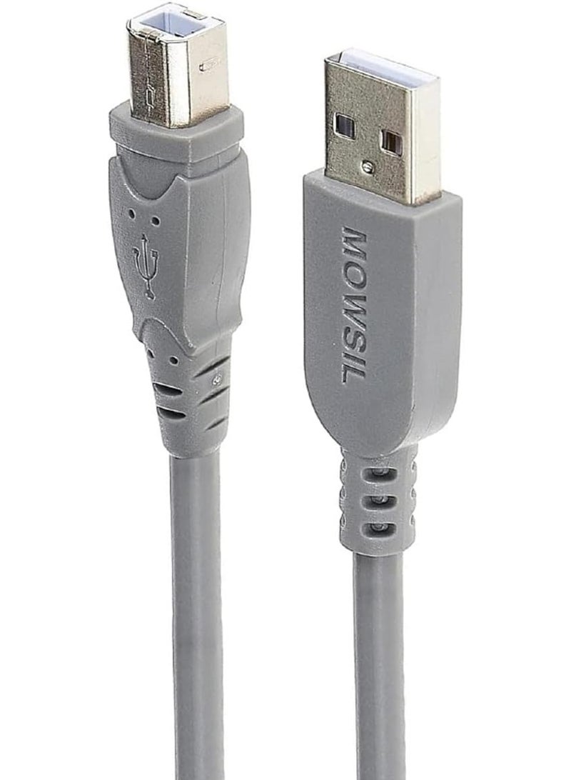 Mowsil USB 2.0 Type-A to Type-B Printer -Cable 3M - Image 1