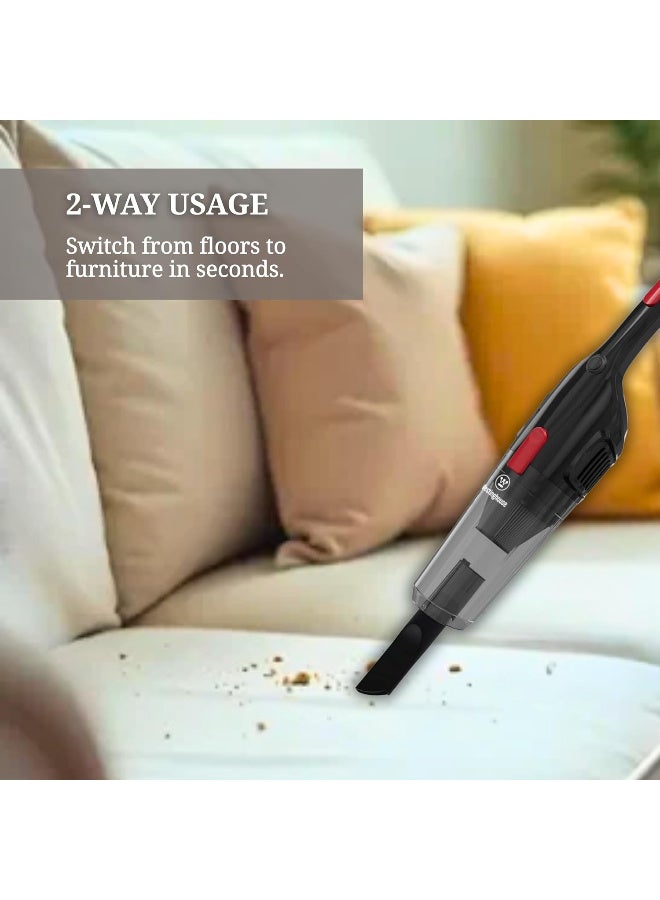 Westinghouse Westinghouse USA 3-in-1 Stick Vacuum Cleaner – Black – 600W Upright & Handheld – 17Kpa Suction, Lightweight Design, 1.2L Dust Capacity (UAE Version) - 2 Years Warranty  - Image 3