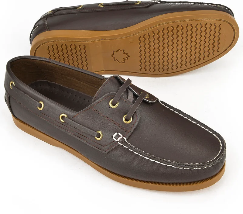 Ziya , Men's Genuine Leather Casual Shoes 141423Z33 Brown