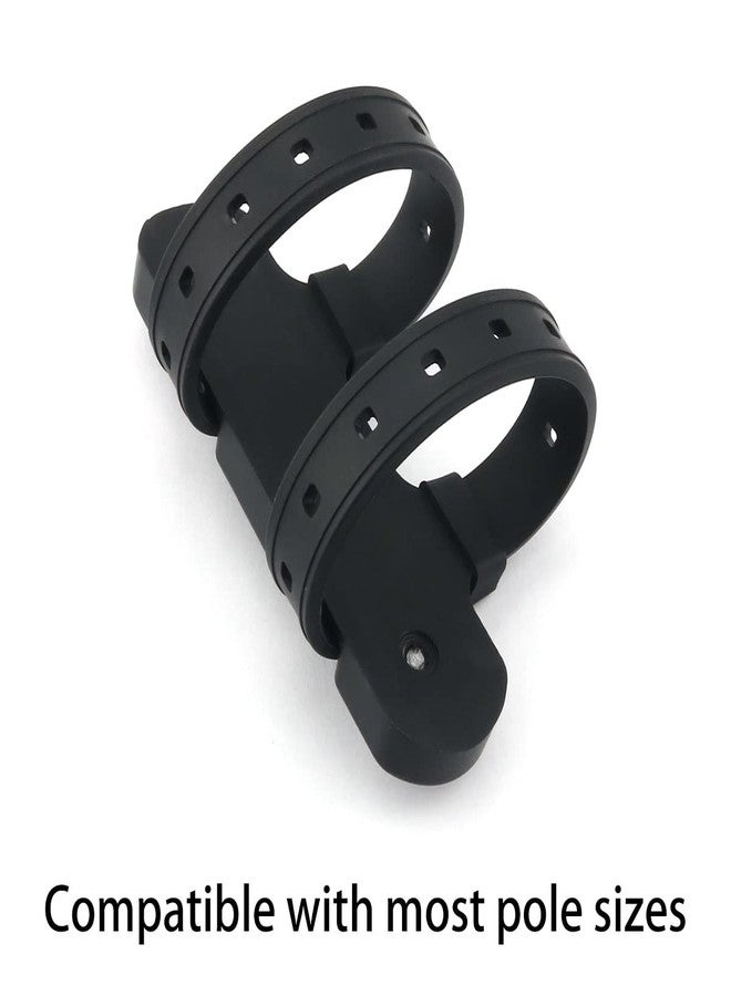 DGHAOP Bike Bottle Cage Mounting Base Black Tup Non-Hole Mounting Clip with Screw Wrench MTB Bike Kettle Stand Base Widely Use On Handlebar/Seatpost Tube/Frame - Image 4