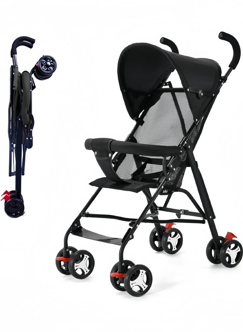 Lightweight Travel Stroller Foldable Pram Infant Stroller Cabin Pram Umbrella Stroller - Image 1
