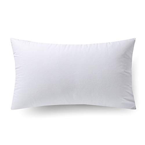 Calibrate Timing Hypoallergenic Lumbar Pillow Inserts 4 Pack, 12 × 20 Inches – Plush Polyester Throw Pillow Fillers for Sofas, Beds, and Office Use - Image 5