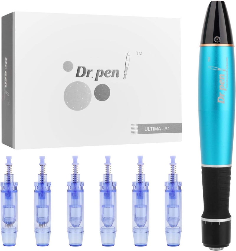 Dr pen Original Derma pen A1- Microneedling 3.0 pin Depth - Anti-Cellulite - Acne Scar Remover - Stretchmark Remover - Maximum Deep - Image 1