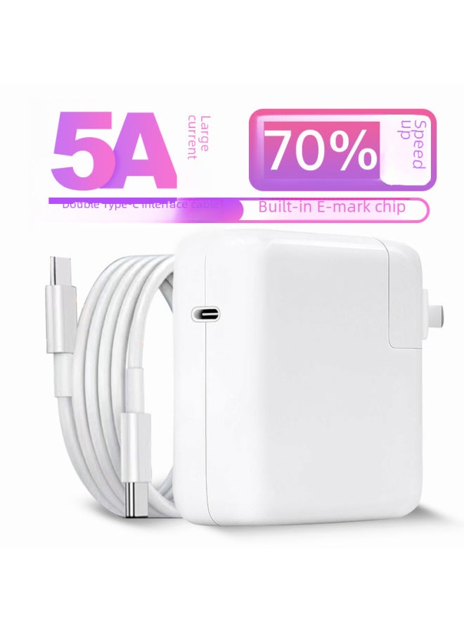 Laptop Power Adapter 45w 60w 85w Pd Fast Charging 30w 61w 87w 96w Charger-Color:European Standard + White Card Carton Packaging-Specifications:PD 87W +2m Fast Charging Line - Image 4