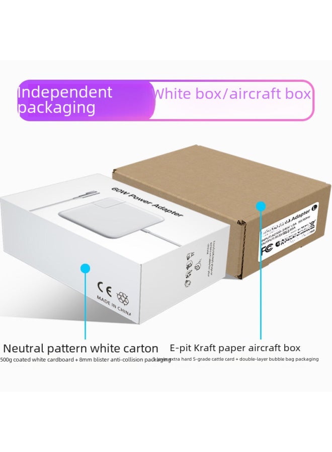 Laptop Power Adapter 45w 60w 85w Pd Fast Charging 30w 61w 87w 96w Charger-Color:European Standard + White Card Carton Packaging-Specifications:PD 87W +2m Fast Charging Line - Image 5