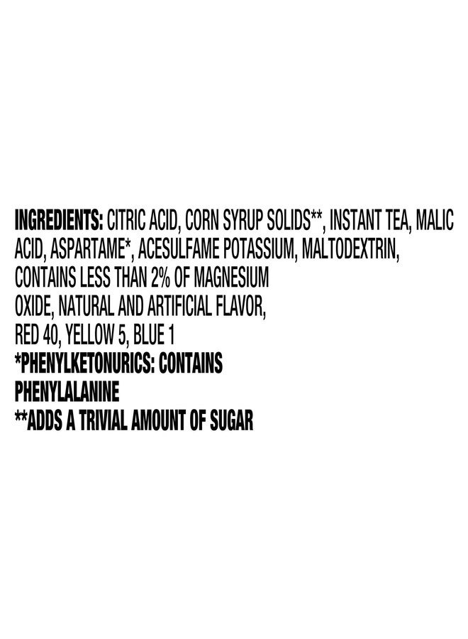 Crystal Light Drink Mix, 6 Pitcher Packets, for Flavorful Hydration and Shareable Refreshment, Peach Iced Tea artificial flavor, Made with Black Tea, 1.5 oz - Image 3