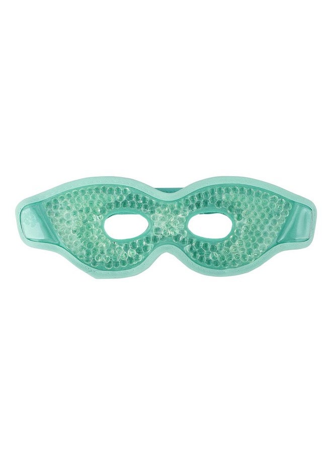 Zureni Cooling Gel Eye Mask Undereye Cool Ice Pack For Dark Circles, Dry Eyes, Patches, Swelling & Redness Sleeping Reusable Cold Compress Eyebrow Pad For Women & Men (Green)  - Image 3