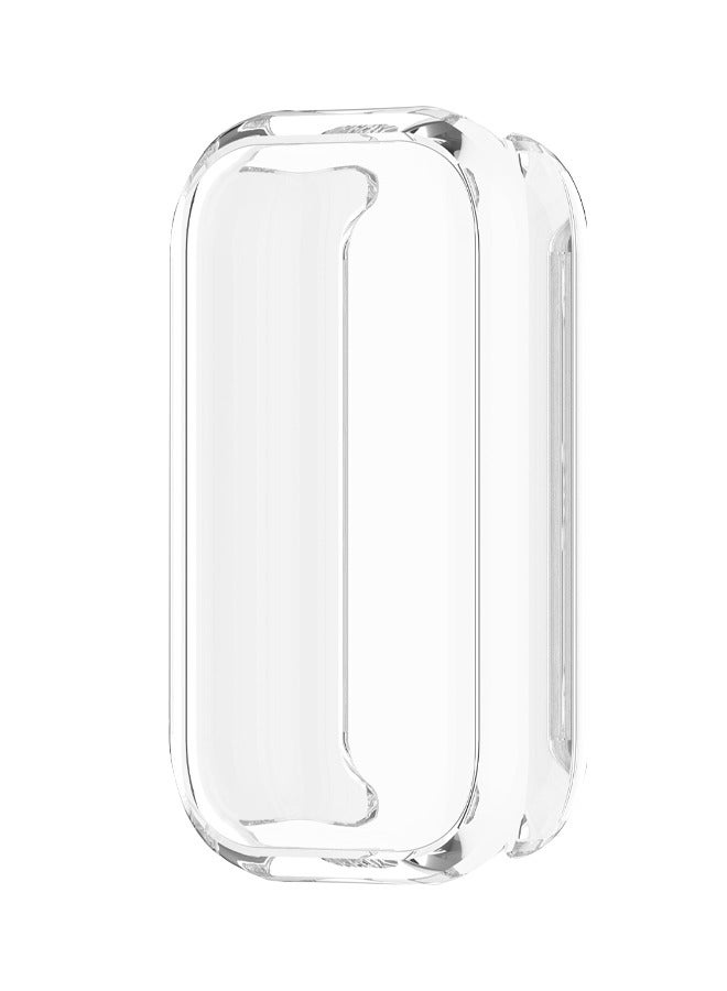 2 Pieces Suitable For Xiaomi Band 8 Active TPU Electroplated Watch Protective Case  White - Image 2