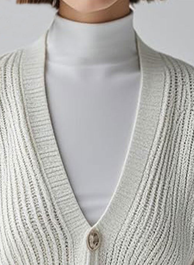 HOOTO 4Pcs Detachable Fake Turtleneck Collar Mock Turtleneck Collar False Half Blouse Collars for Women - Image 4