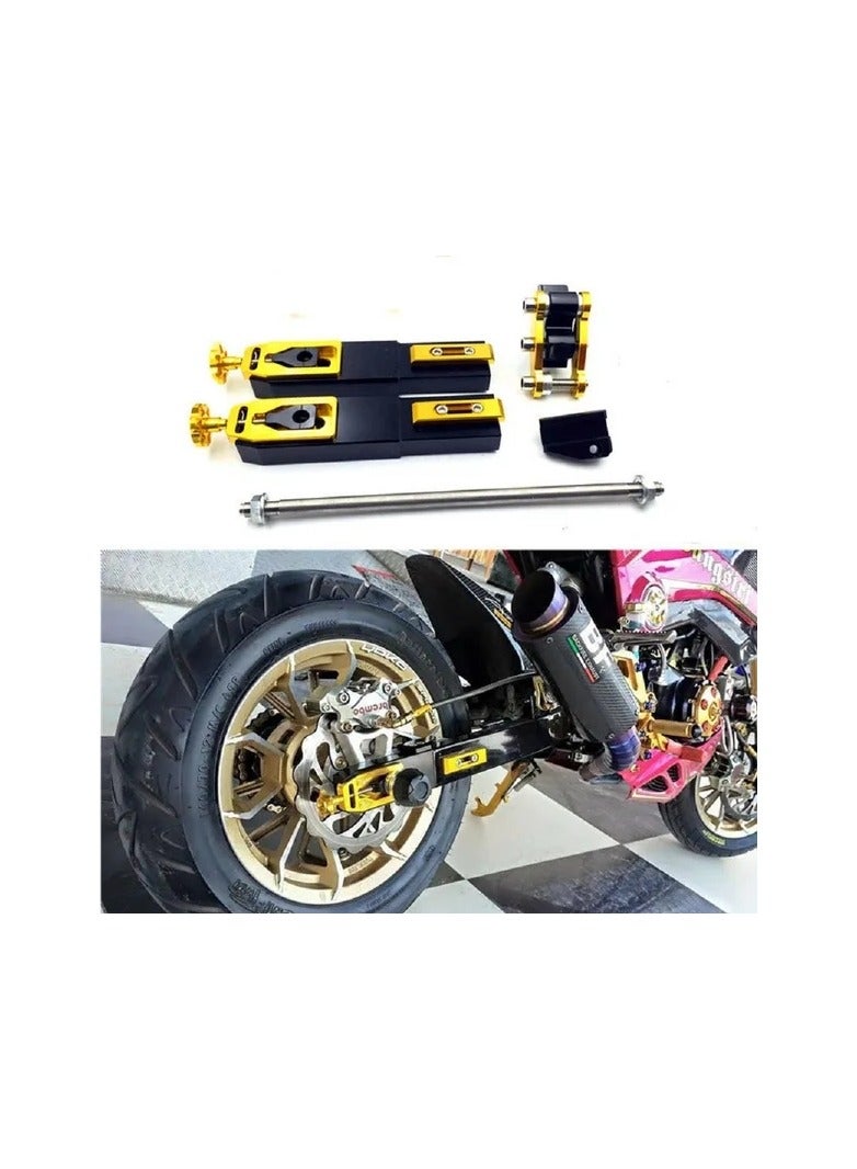 1-Set Motorcycle Rear Fork Extension Stretch Kits for Honda GROM MSX125 2014-2017