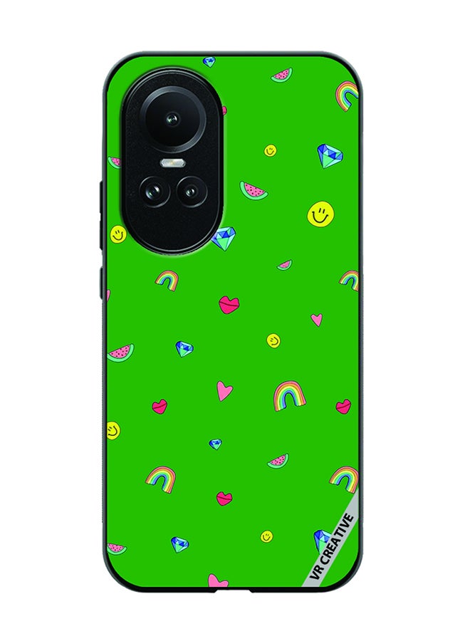 VR CREATIVE Protective Case Cover For Oppo Reno 10 Design Multicolour - Image 1