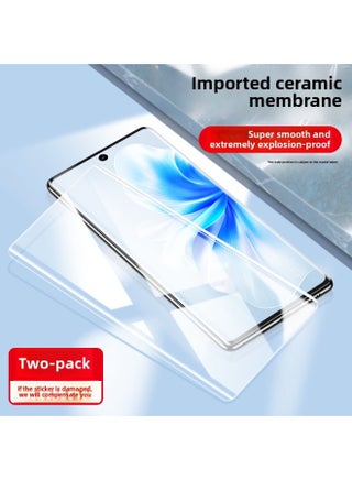 For Vivos18 Hydraulic Tempered Film S18pro Mobile Phone Film S18e Anti-peep Film With Curved Surface Full Screen Cover--Color:Ultra-clear 2 Pieces [queenlun Ceramic Membrane◆Fingerprint Unlocking In Seconds] Smooth And Extremely Explosion-proof-Size:vivo S18 Pro - pzsku/Z6A6DC9760D16C4EC0221Z/45/1746209539/faf50f53-a14b-406a-a1b9-bdcca9ffe274