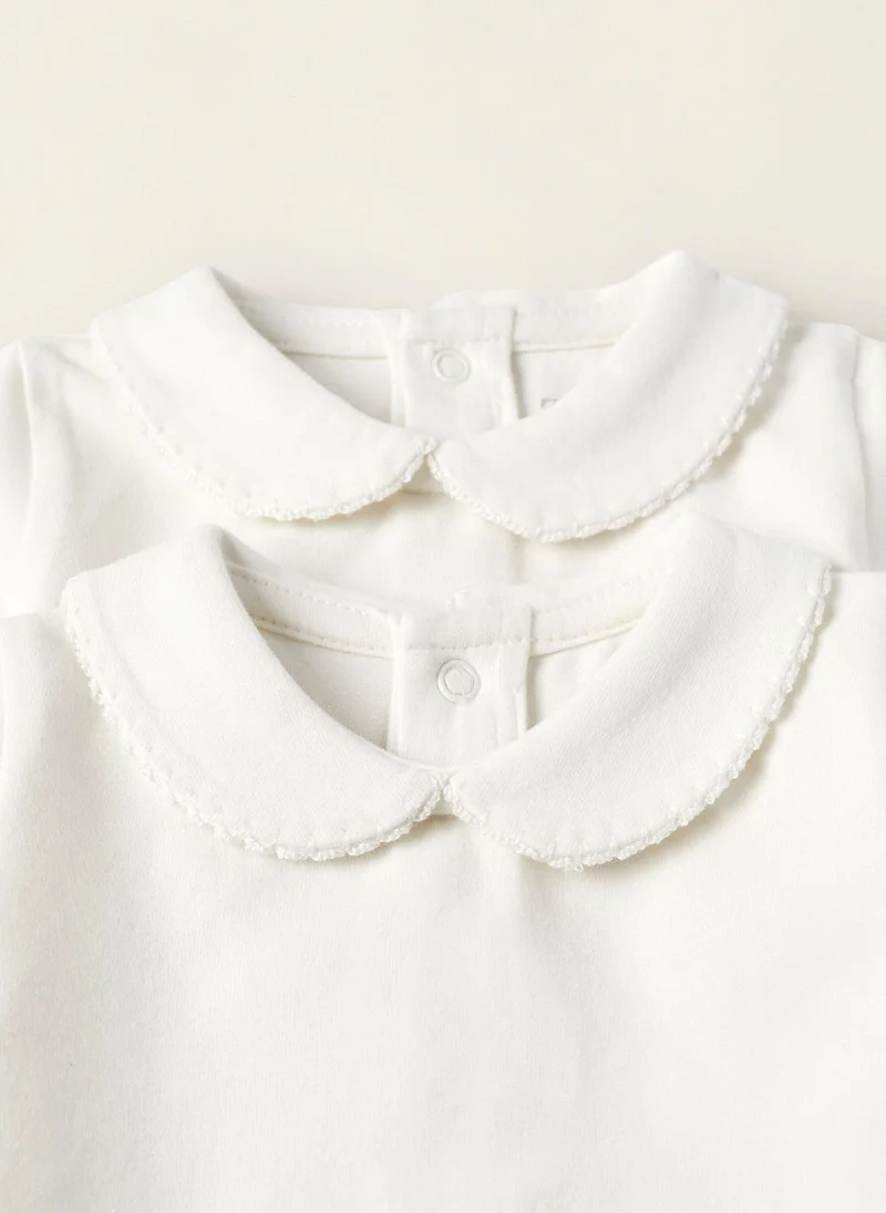 زيبي 2-Pack Cotton Bodysuits for Newborns