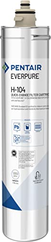 ever pure Pentair Everpure H-104 Quick-Change Filter Cartridge, EV961211, For Use in Everpure H-104 Drinking Water System, 1,000 Gallon Capacity, 0.5 Micron - Image 5