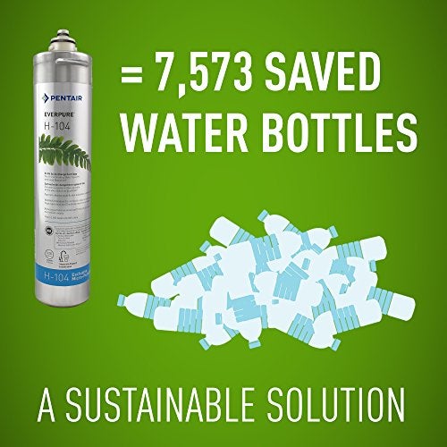 ever pure Pentair Everpure H-104 Quick-Change Filter Cartridge, EV961211, For Use in Everpure H-104 Drinking Water System, 1,000 Gallon Capacity, 0.5 Micron - Image 3