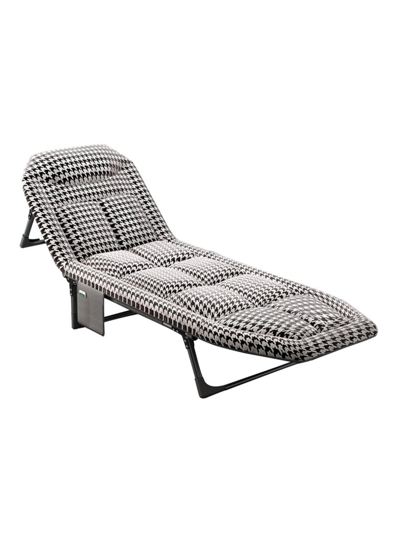 DubaiGallery Camping Cot, Camping Cot for Adults, 5 Fold Portable Folding Outdoor Lounge Chairs, Soft Pillows and Side Pockets, Perfect Sleeping Cot for Outdoor Travel/Sunbathing/Camping  - Image 4