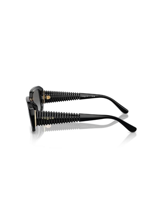 Vogue - Full Rim Rectangular Sunglasses 0VO5565S - Image 1