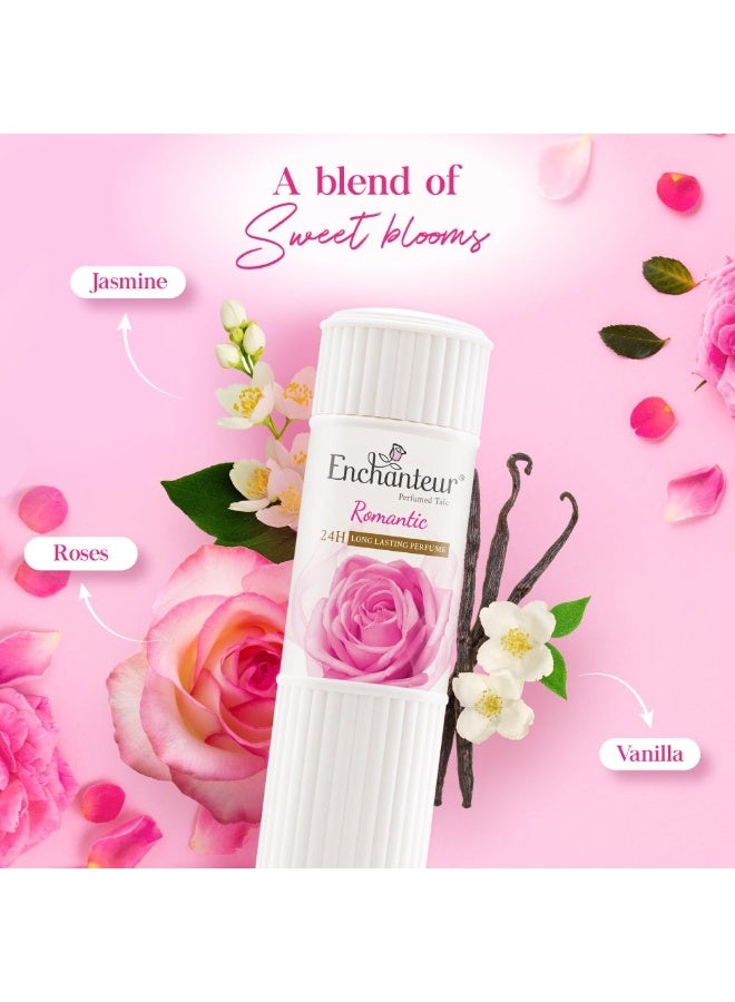 انشانتر  بودره معطر رومانسي 125 جم  (قد يختلف شكل العبوة) - Image 5