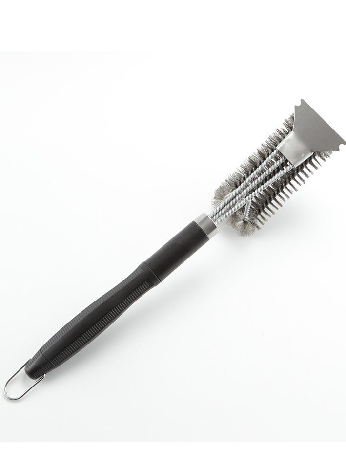 Replaceable spring stainless steel grill brush, barbecue cleaning brush, barbecue brush, BBQ tool  - Image 2