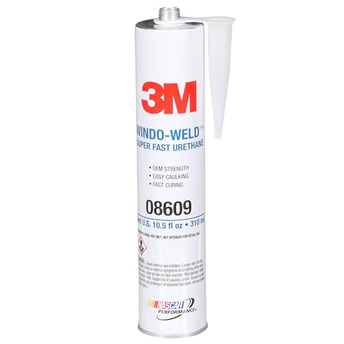 3M 08609 Window-Weld Super Fast Urethane Black Cartridge - 10.5 fl oz, 2 Pack - Image 2