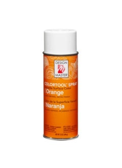 Oasis Design Master Colour Spray Paint Multi-Surface For Wood, Metal, Wall, Glass, Fabric, Flowers - 775 Orange 450gms - 1 No 
