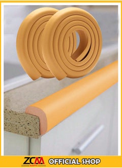 ZCM-HAPPY 2-Piece Baby Proof Edge and Corner Guards – Soft Foam Furniture Safety Protectors for Tables & Edges – Childproofing Bumper Protectors for Ultimate Toddler Safety  - Image 1