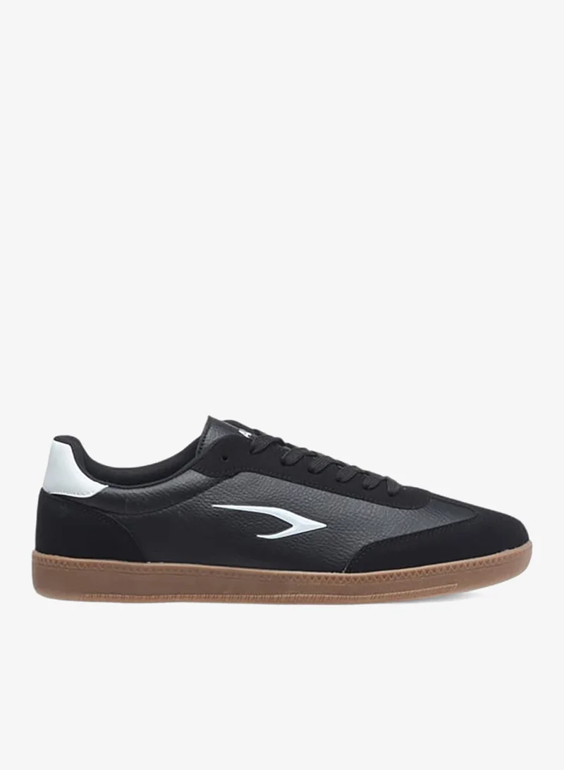 Dash Men Panelled Sneakers with Lace-Up Closure