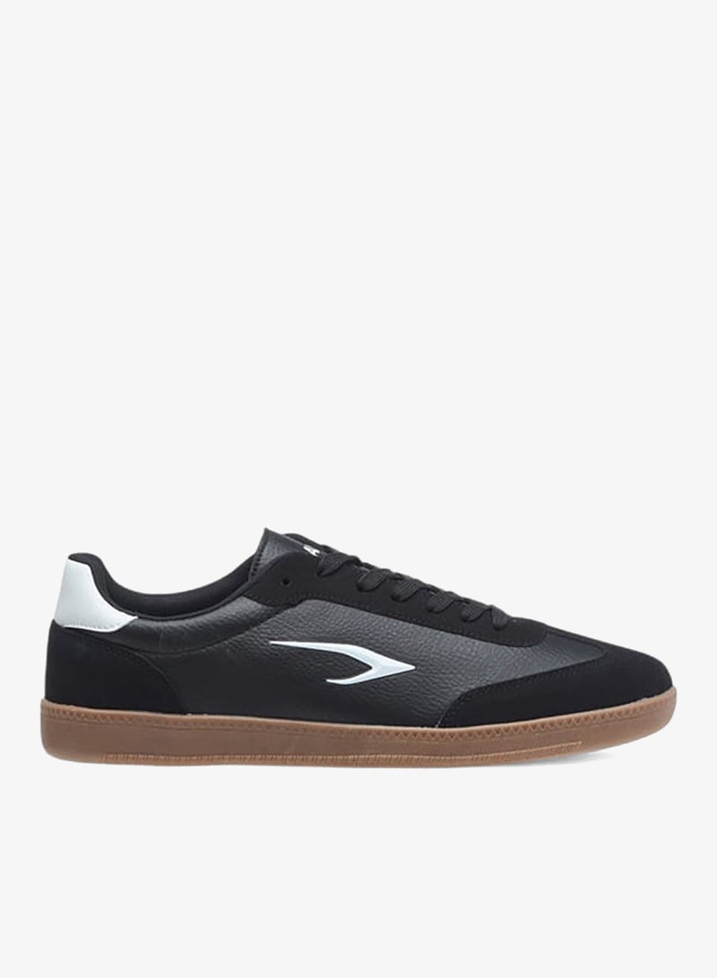 Dash Men Panelled Sneakers with Lace-Up Closure - Image 3