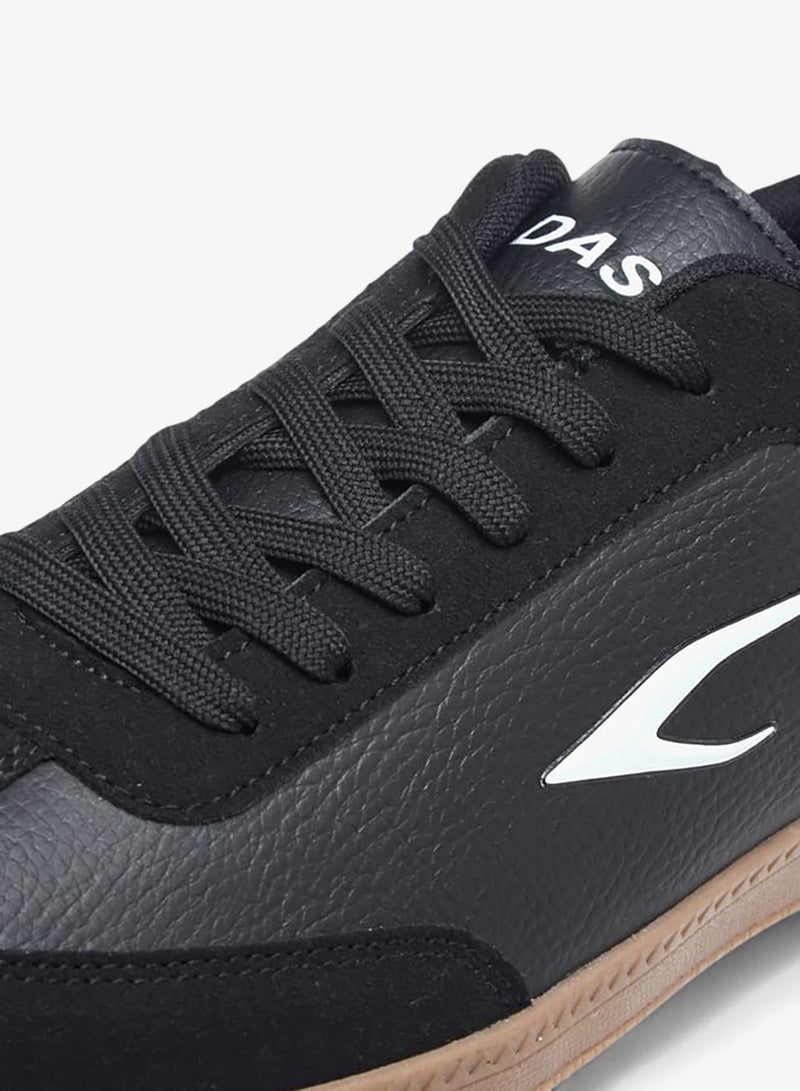 Dash Men Panelled Sneakers with Lace-Up Closure - Image 4