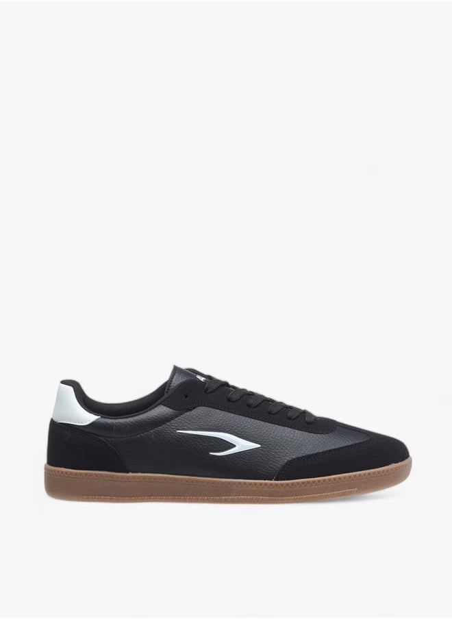 Dash Men Panelled Sneakers with Lace-Up Closure  - Image 3