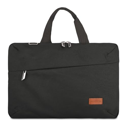 Protecta High Pedestal Office Laptop Messenger Bag Briefcase for Men & Women Fits Laptops Uo To 15.6 Inch and MacBooks Up To 16 Inch - Ideal for Work & Office - Olive - Image 1