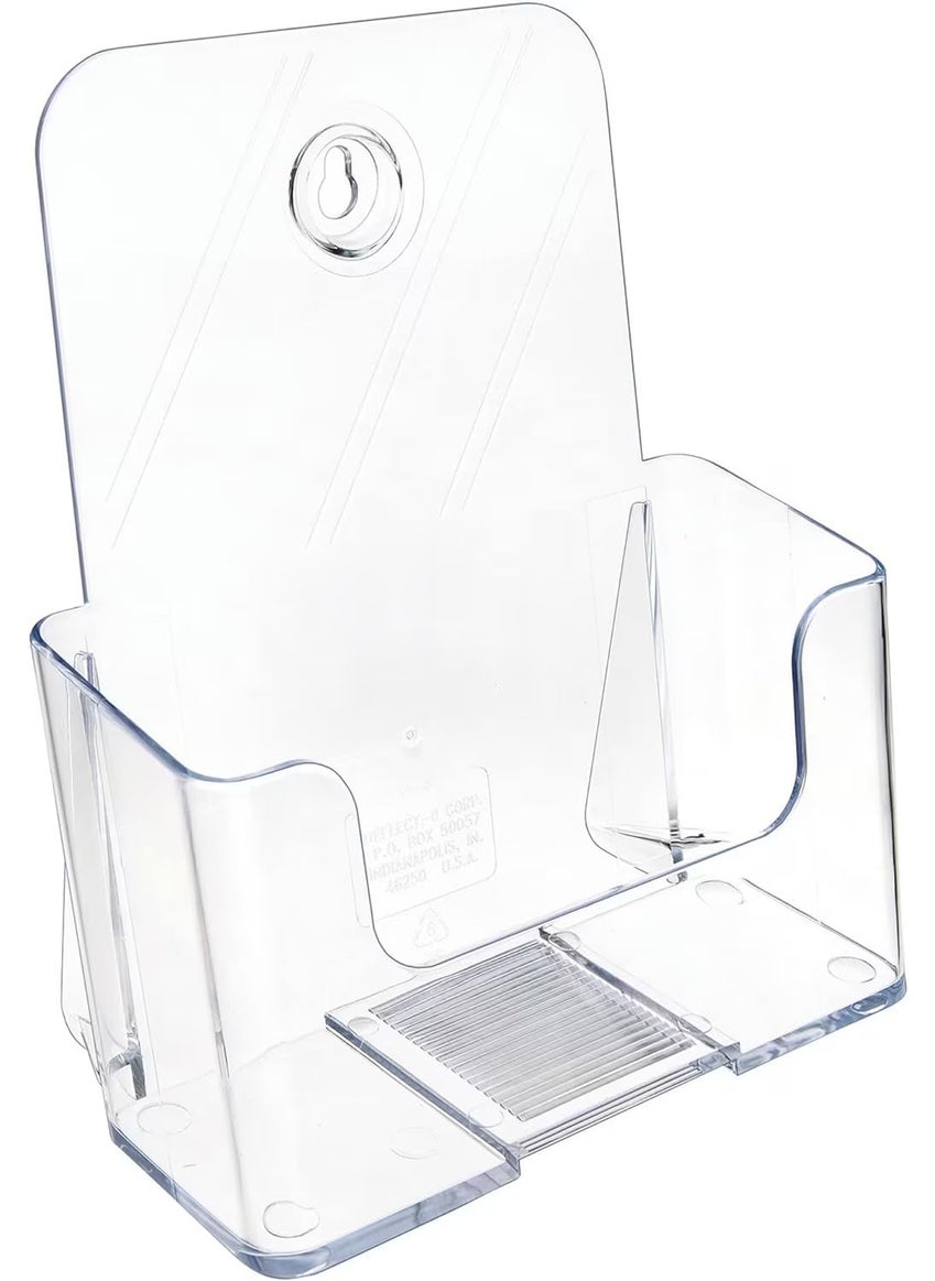 Deflecto deflecto 74901 DocuHolder for Countertop or Wall Mount Use 6 12w x 3 34d x 7 34h Clear  - Image 4