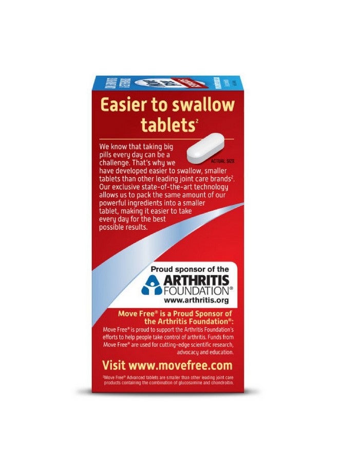 Schiff Move Free Advanced Plus MSM, 120 tablets - Joint Health Supplement with Glucosamine and Chondroitin (Pack of 4) - Image 3