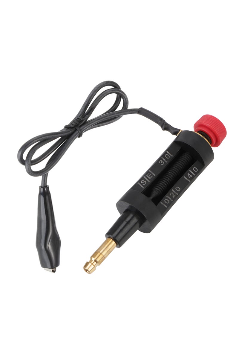 black In Line Car Circuit Diagnostic Coil Engine Ignition System Spark Plug Tester Autos Adjustable
