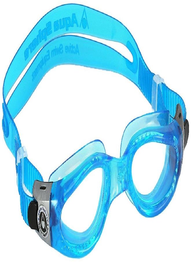 Aqua Sphere - Sphere Kaiman Swim Goggles With Clear Lens (Blue). Uv Protection Anti-Fog Swimming Goggles For Adults - Image 1