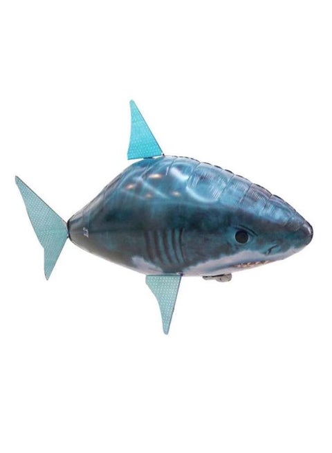Remote Control Flying Fish Infrared Remote Control Flying Fish Shark Clown Fish Toy Children Parent-child Interactive Game-Color:Shark