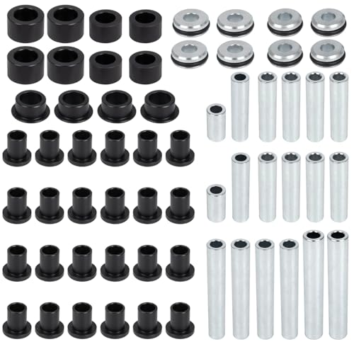 RANSOTO A Arm Control Arm Bushing Kit Compatible with Polaris RZR 9004 900900 S  1000S 2016 For OE Arms Front and Rear Heavy Duty UHMW