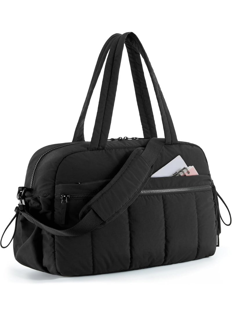 Arabest Gym Bag for Women, Duffle Bag for Travel with Wet Pocket, Lightweight Carry on Weekender Duffel, Water Resistant - Image 1
