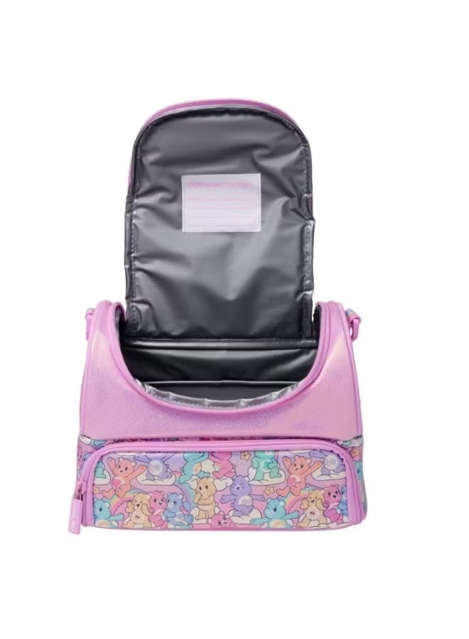Smiggle Children's Double-Layer Insulated Lunch Bag with Cartoon Print, Student Lunchbox, Portable Large Capacity Food Carrier Bag - Image 2