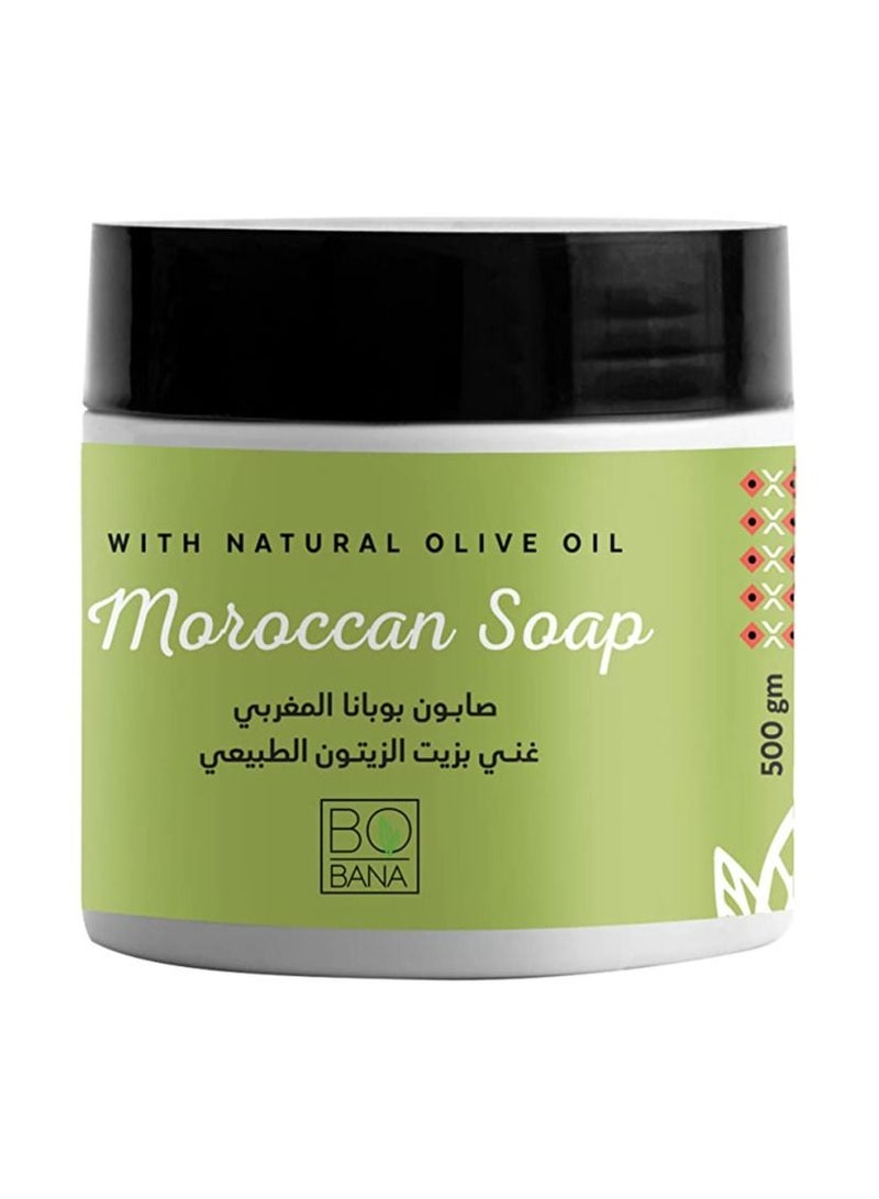 بوبانا صابون مغربي بزيت 500 جرام