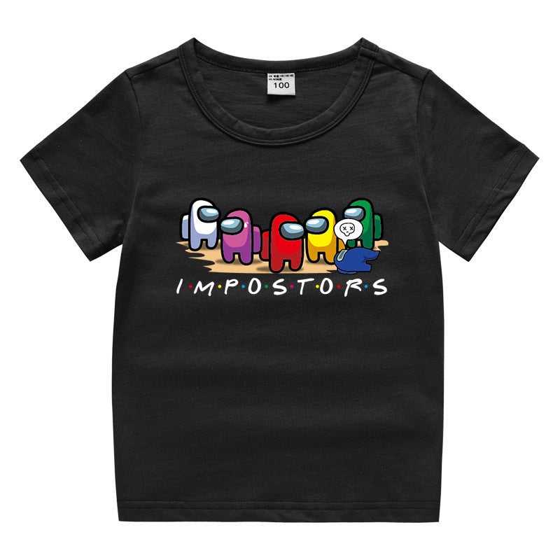 2023 New Children'S Wear Children'S Summer Short-Sleeved T-Shirt Boys And Girls Cotton Base Shirt Baby'S Half-Sleeved T-Shirt Children'S Top - Image 5