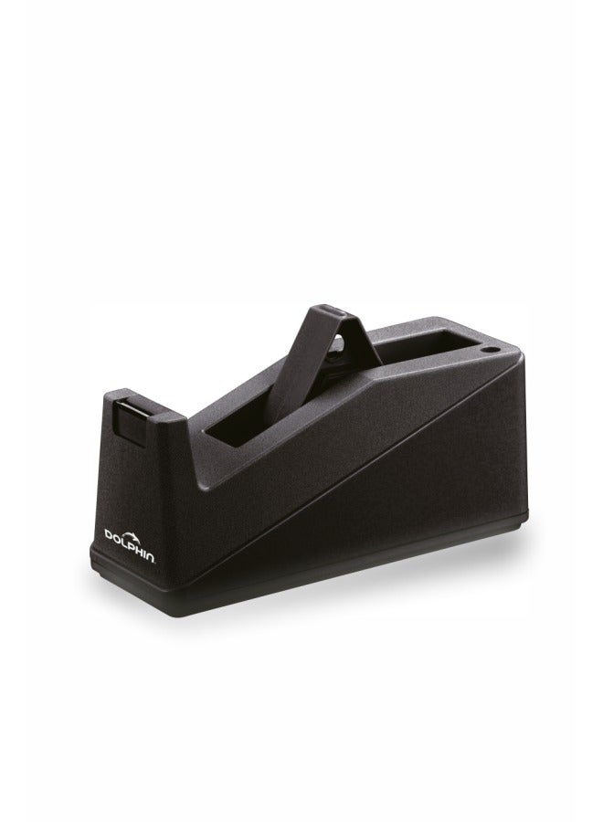 Dolphin Tape Dispenser DTD-16 Compatible with 2.5 cm Width & 66 m Rolls, Durable for Office & Home